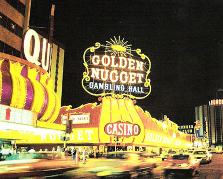 Kermit Wayne's Golden Nugget Sign