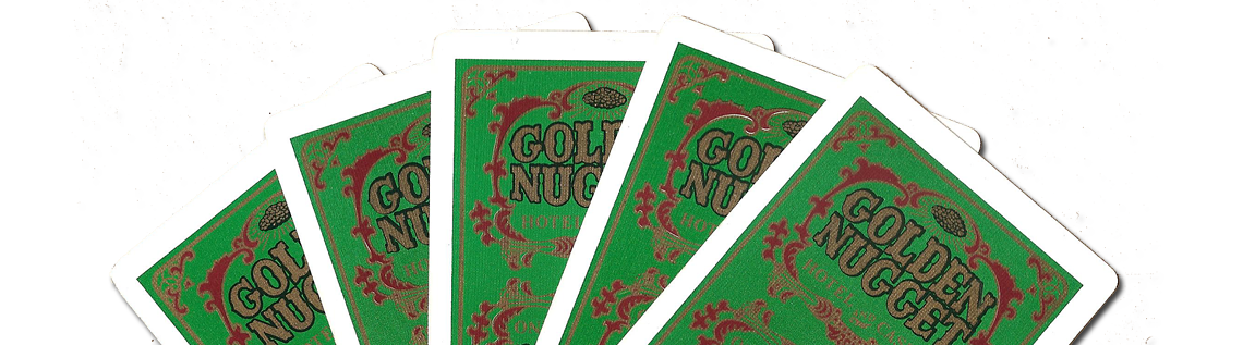 Golden Nugget Playing Card Fan