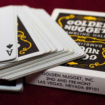 Golden Nugget Playing Cards - Type 3 / Gambling Hall - 2nd and Fremont
