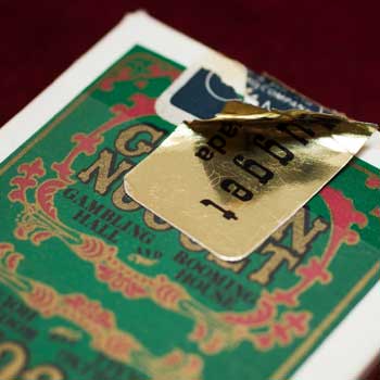 Golden Nugget Playing Cards - Type 4 / Gambling Hall & Rooming House