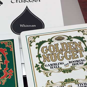 Golden Nugget Playing Cards - Type 8 / Whitman